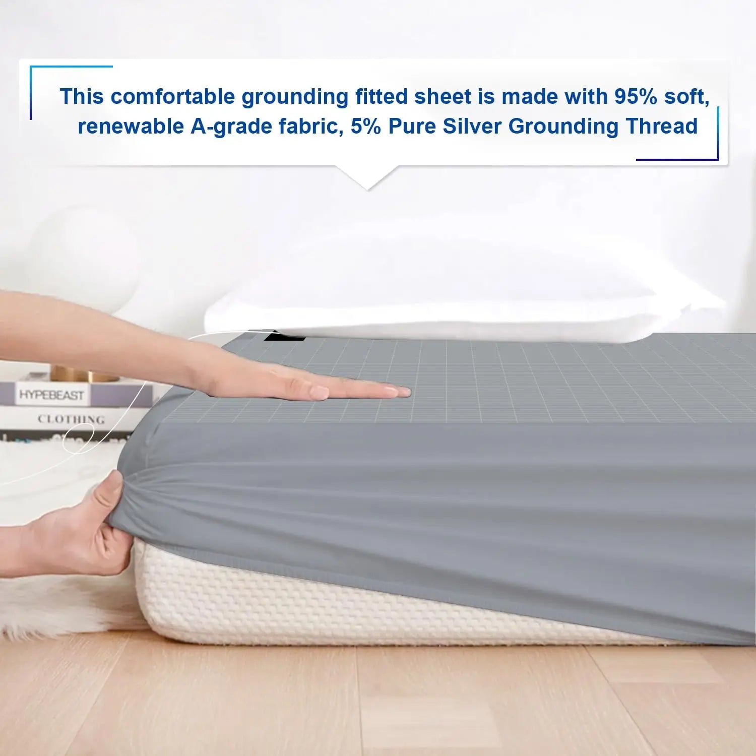 Grounding Fitted Bed Sheet